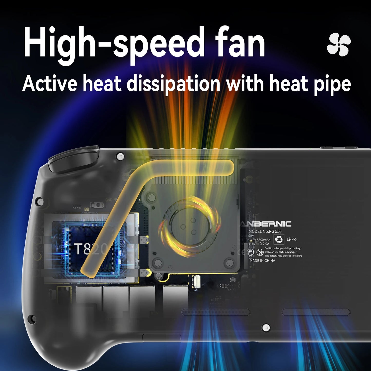 Anbernic RG556 Handheld Game Console With Android And WiFi