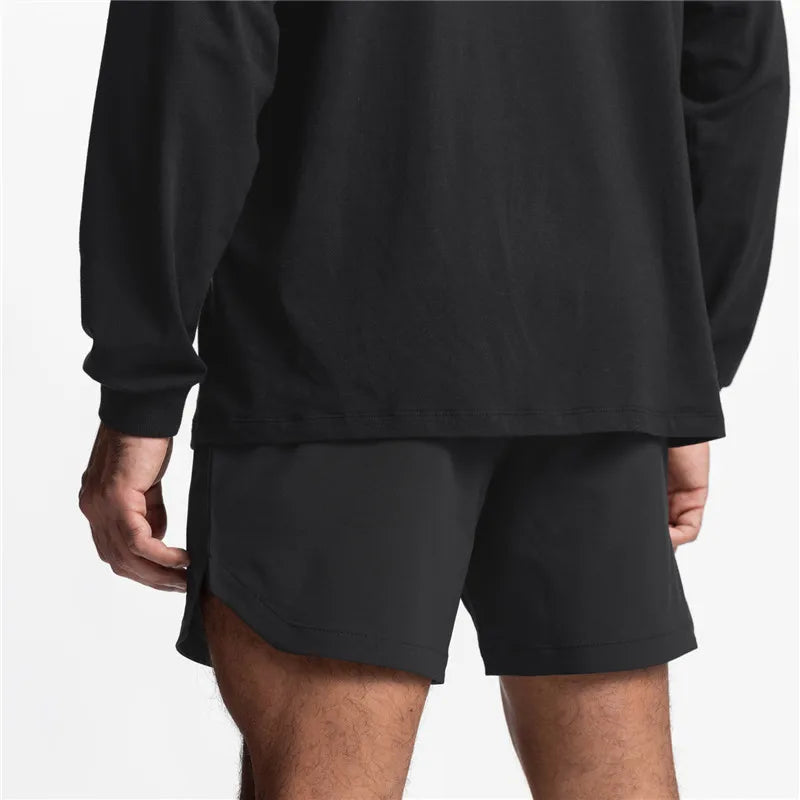 Mens Running Shorts Quick Dry Fitness Gym Shorts For Men