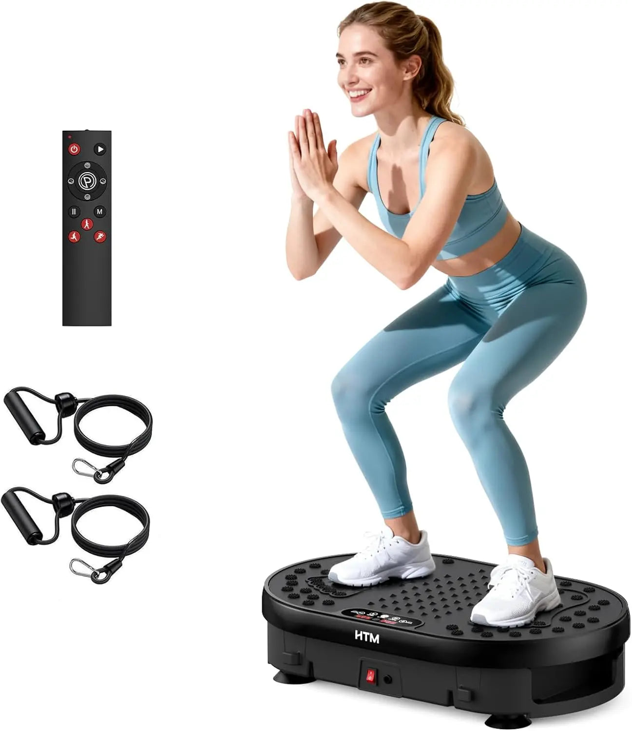 HTMM Vibration Plate Exercise Trainer With 120 Levels