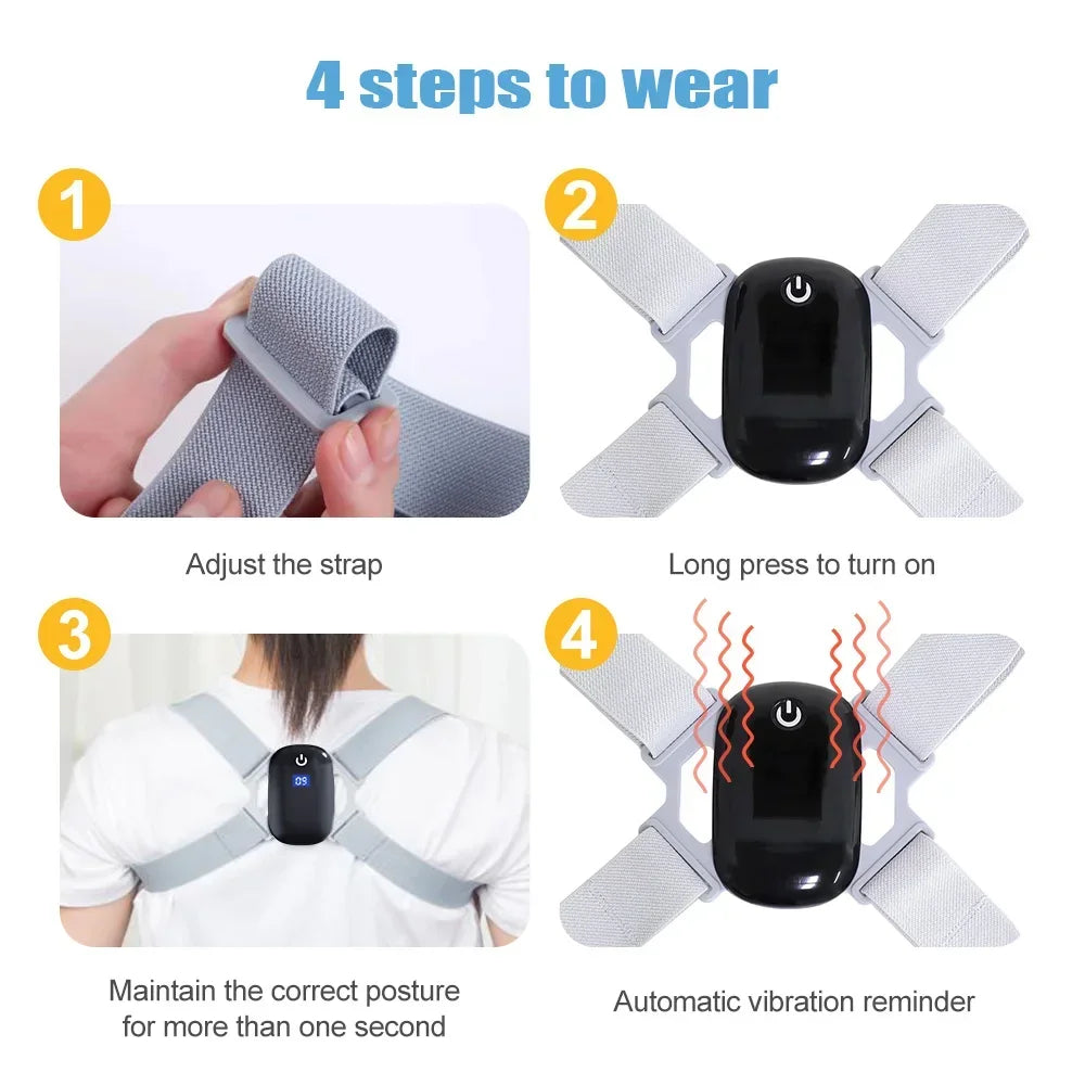 Smart Correction Belt Sensor Orthosis Posture Corrector For Adults And Children