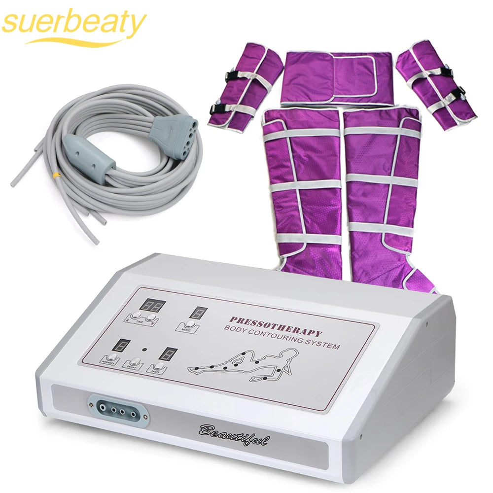 Air Pressure Slimming Suit Pressotherapy Sauna For Lymphatic Drainage