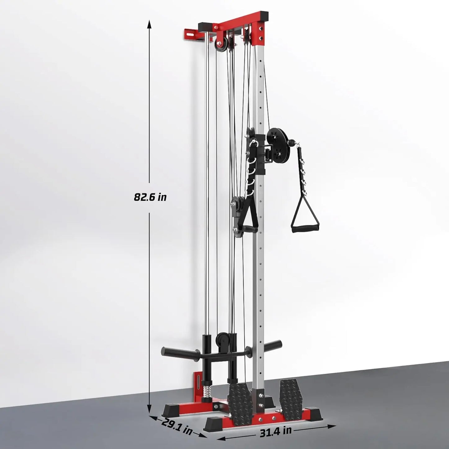 HiMISS Lat Pulldown Machine Multi Function Home Gym Cable