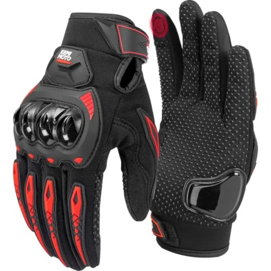 Motorcycle Gloves For Men Women Touchscreen Anti Slip Dirt Bike Riding