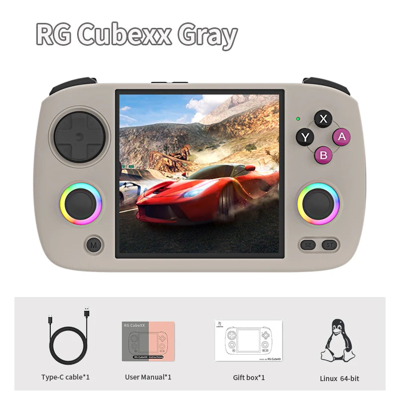 Anbernic RG CubeXX Handheld Console IPS Screen Linux H700