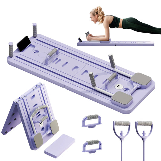 Abdominal Board With Resistance Bands For Home Workout