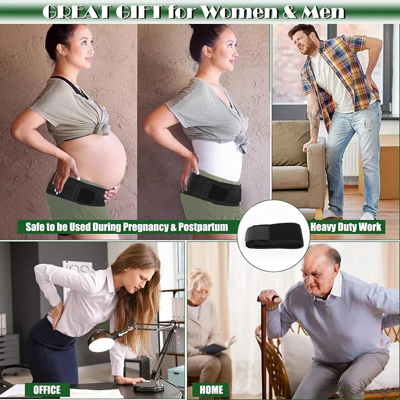 Sacroiliac SI Joint Hip Belt Back Support Brace Men Women