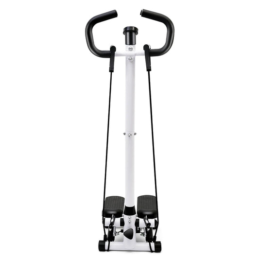 Home Fitness Stepper Machine With LCD Display And Resistance Bands