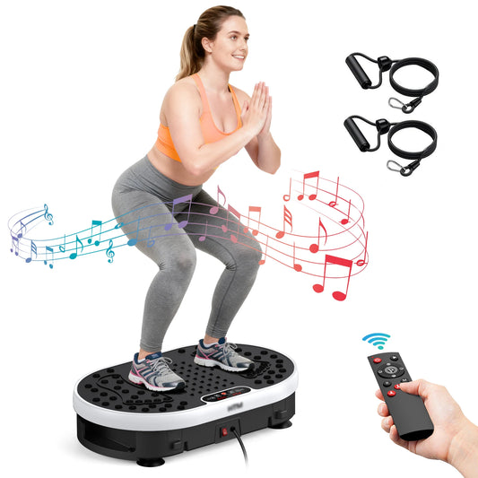 HTMM Vibration Plate High Frequency Fitness Platform 9 Programs