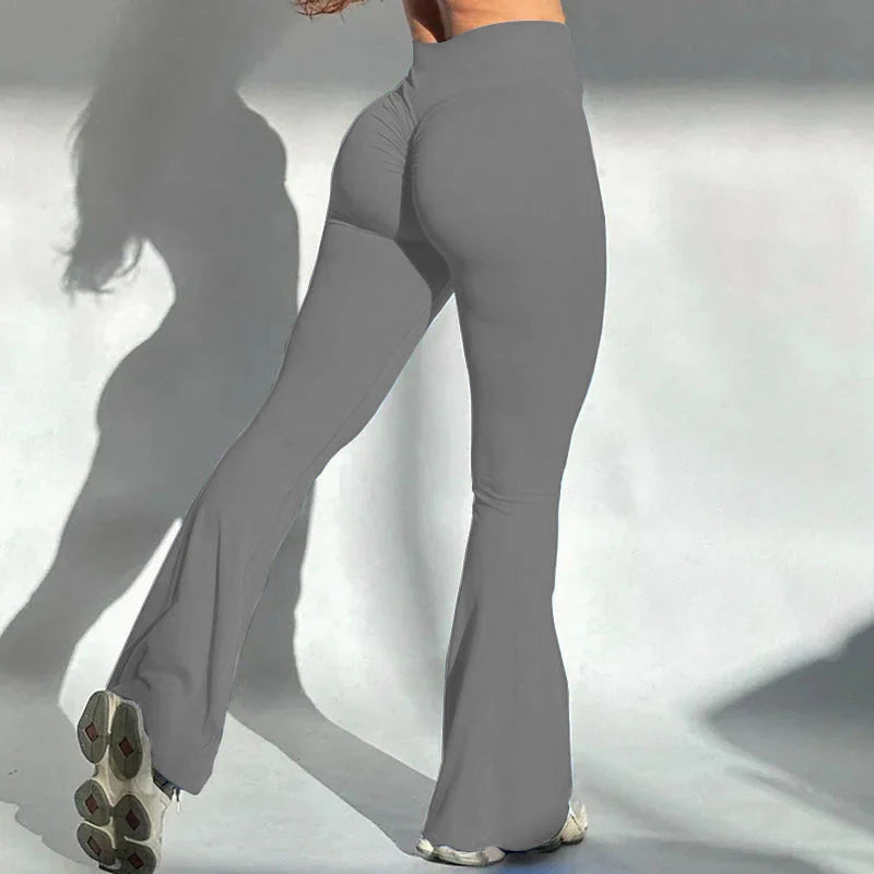 High Waist Yoga Leggings for Women with Scrunch Butt Detail