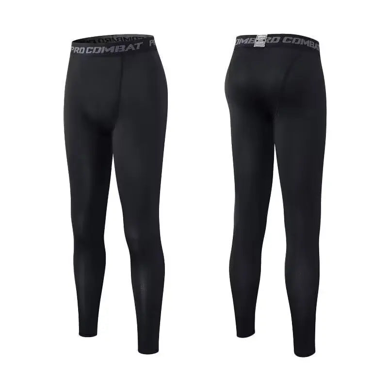 NONECN Mens Compression Pants Tights Cool Dry Baselayer Running