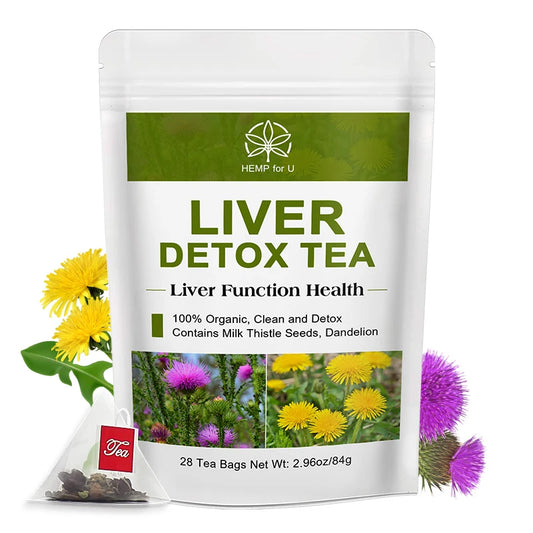 Mulittea Liver Detox Herbal Tea For Natural Cleansing And Fat Metabolism Support