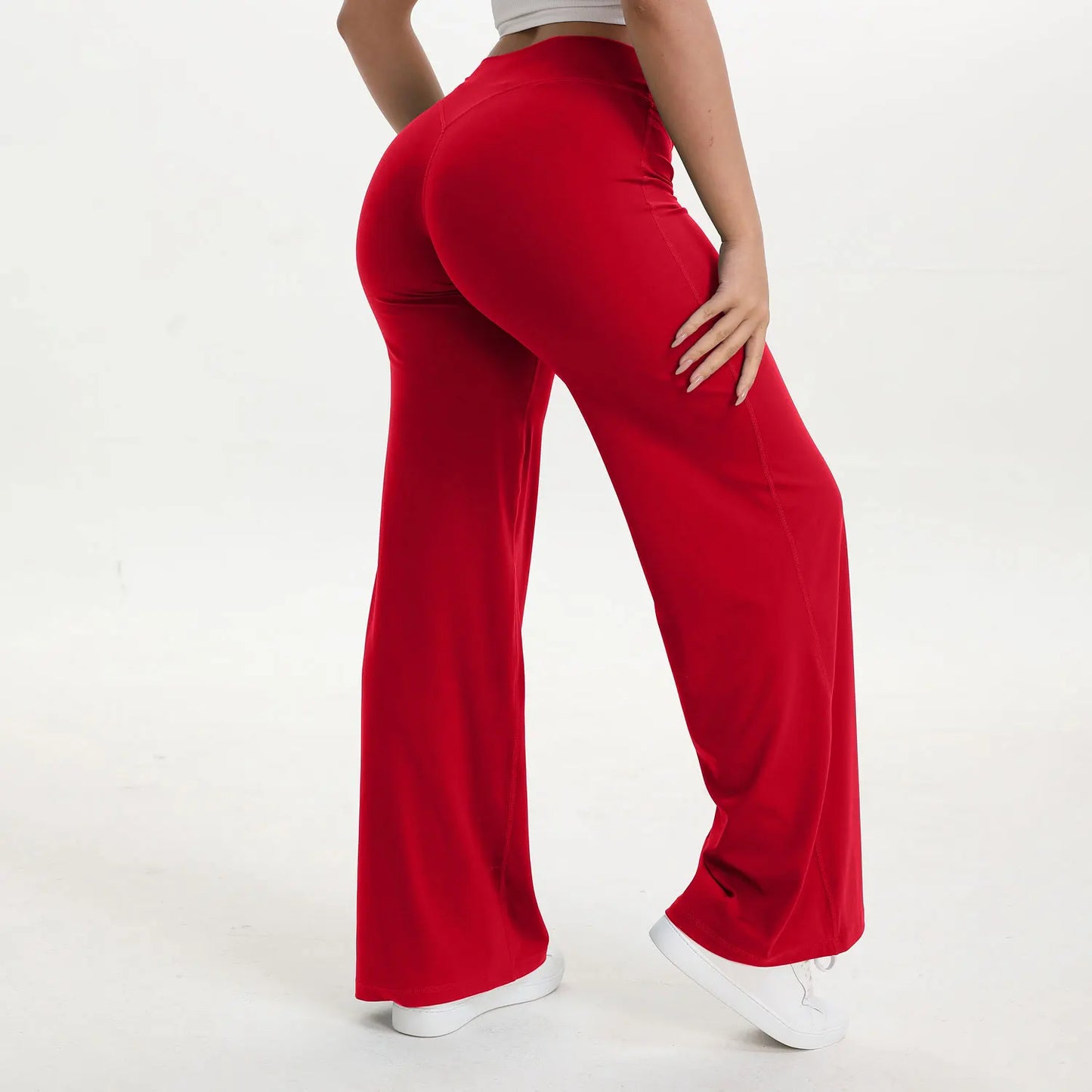 NCLAGEN Women Mid Waist Softmotion Yoga Pants