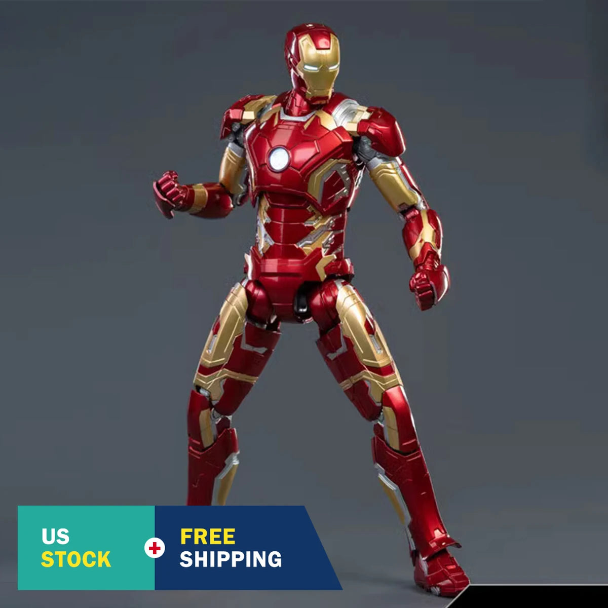 HiPlay Fondjoy Iron Man MK43 1/7 Scale Collectible Assembly Model Kits
