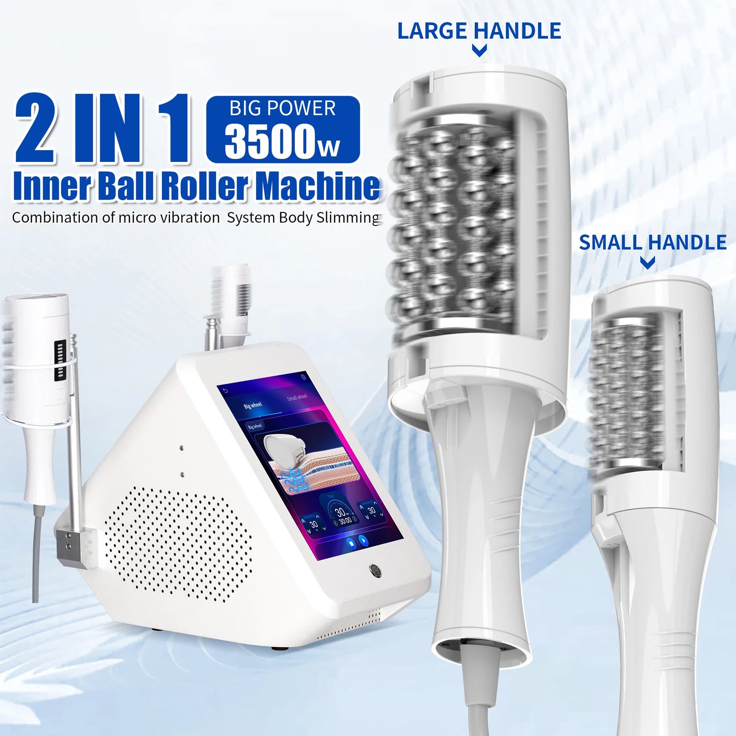 200Hz Infrared Vacuum Massage Roller Machine For Body