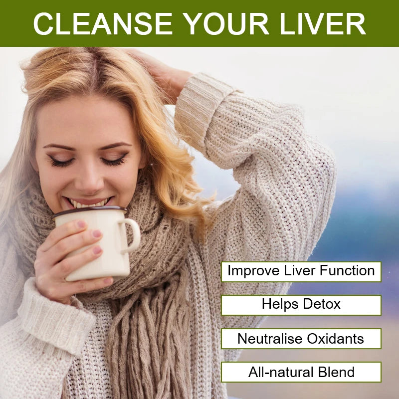 Mulittea Liver Detox Herbal Tea For Natural Cleansing And Fat Metabolism Support