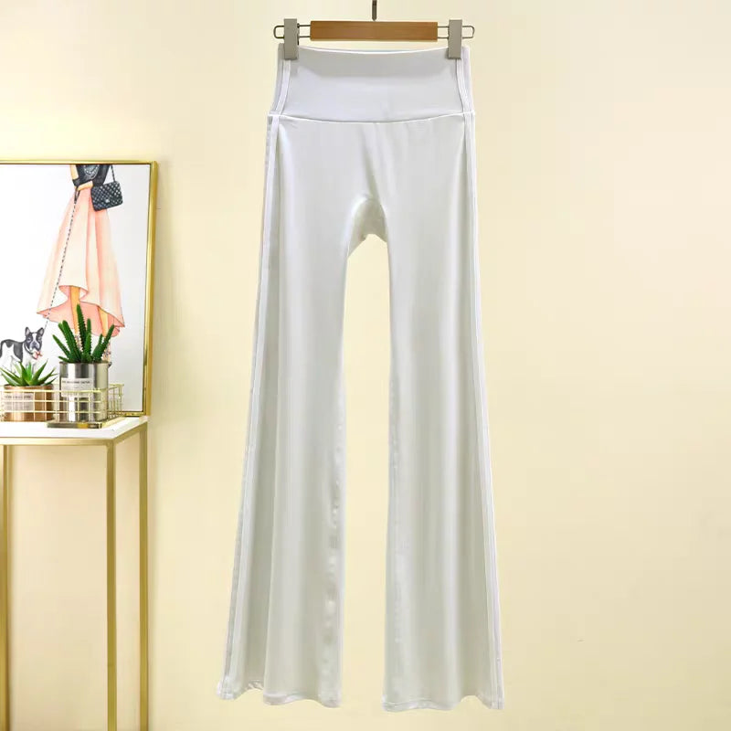 Women's High Waist Flared Yoga Pants Activewear Leggings