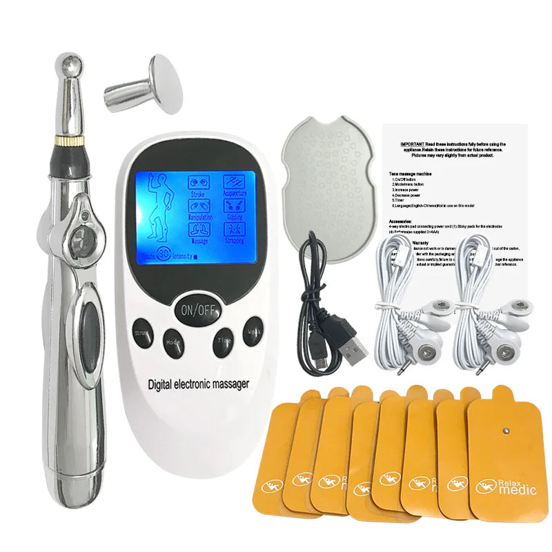 EMS Muscle Massager and Stimulator for Pain Relief and Relaxation