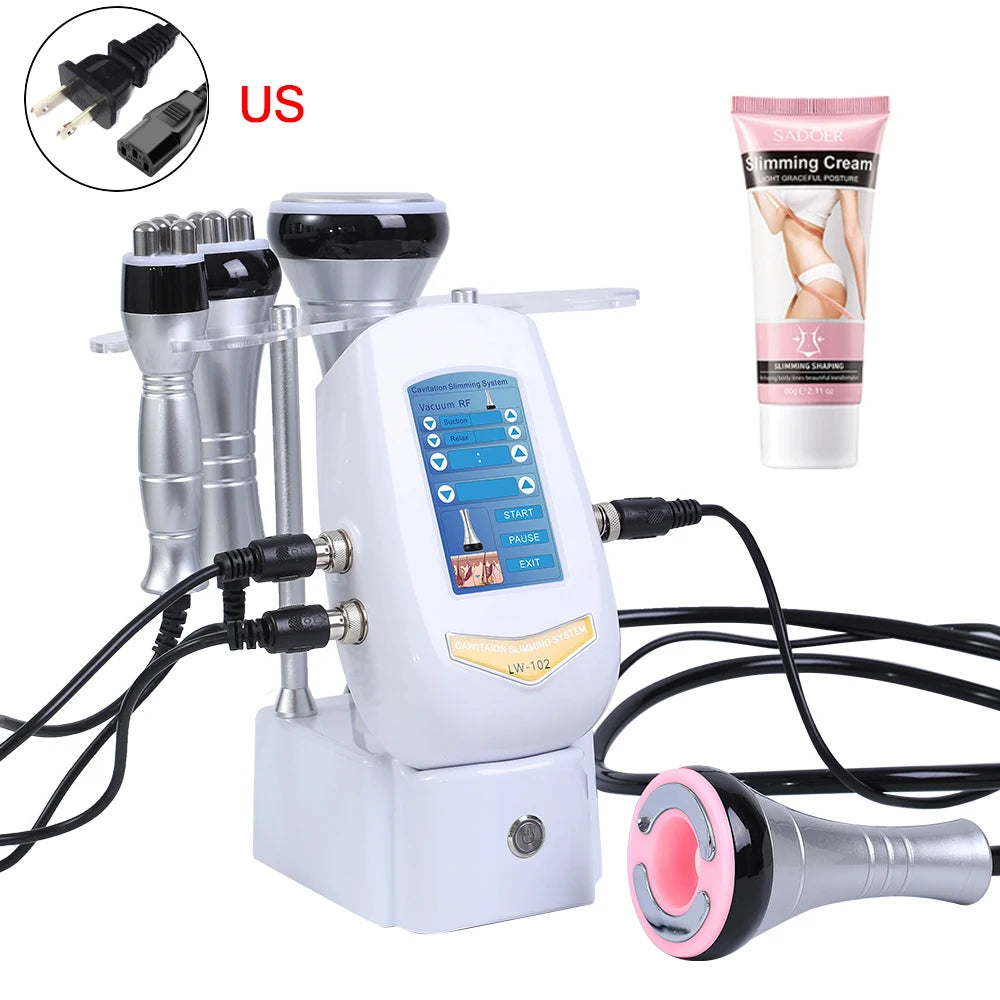 Beemyi 4-In-1 40K Cavitation Vacuum Body Slimming and RF
