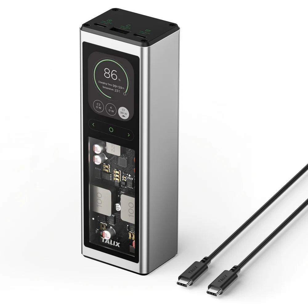 TALIX 140W Power Bank 20000mAh Portable Laptop Charger With Display