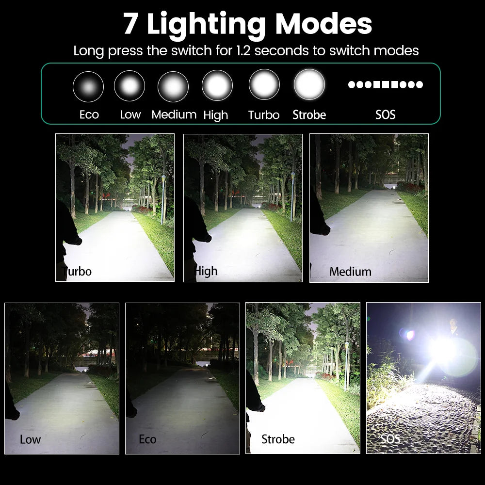Sofirn SP31 V2.0 LED Flashlight 1200 Lumen Tactical Torch