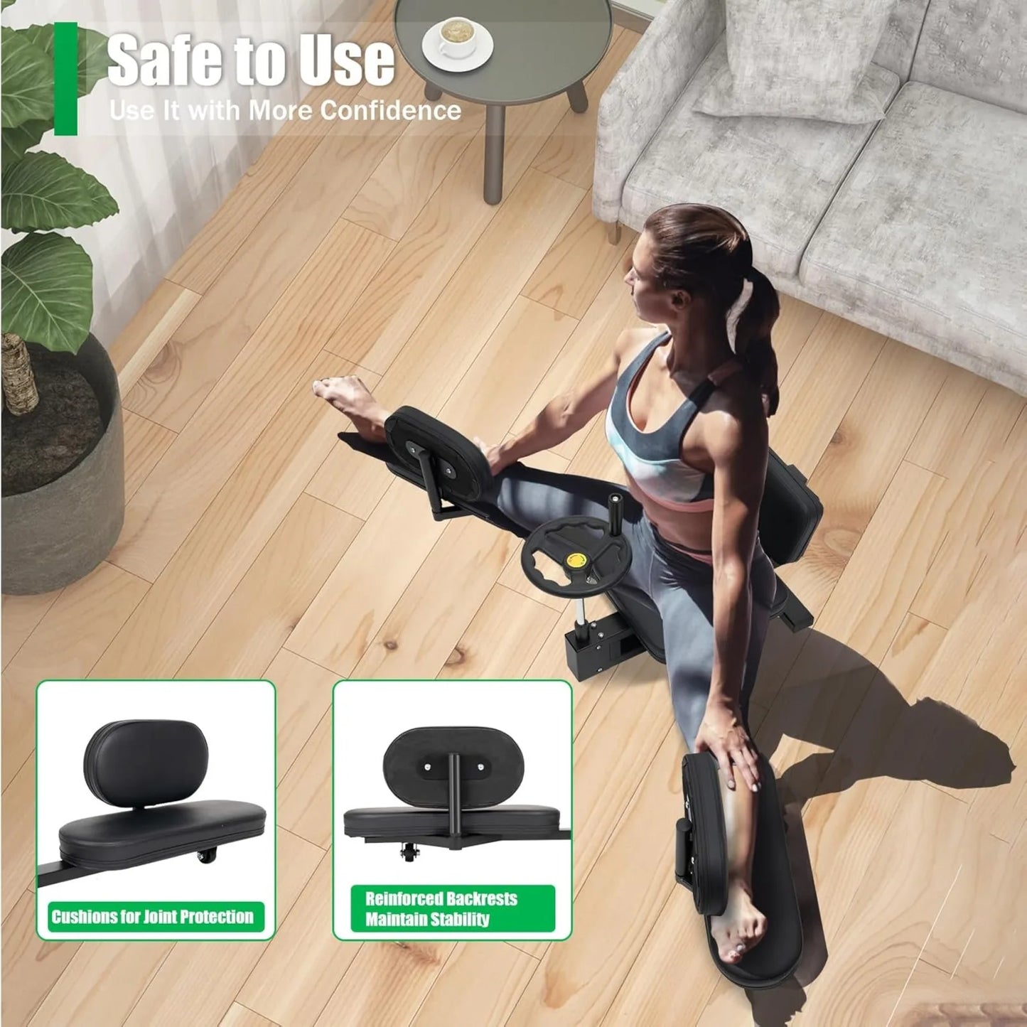 Leg Stretcher Machine For Flexibility Training And Fitness
