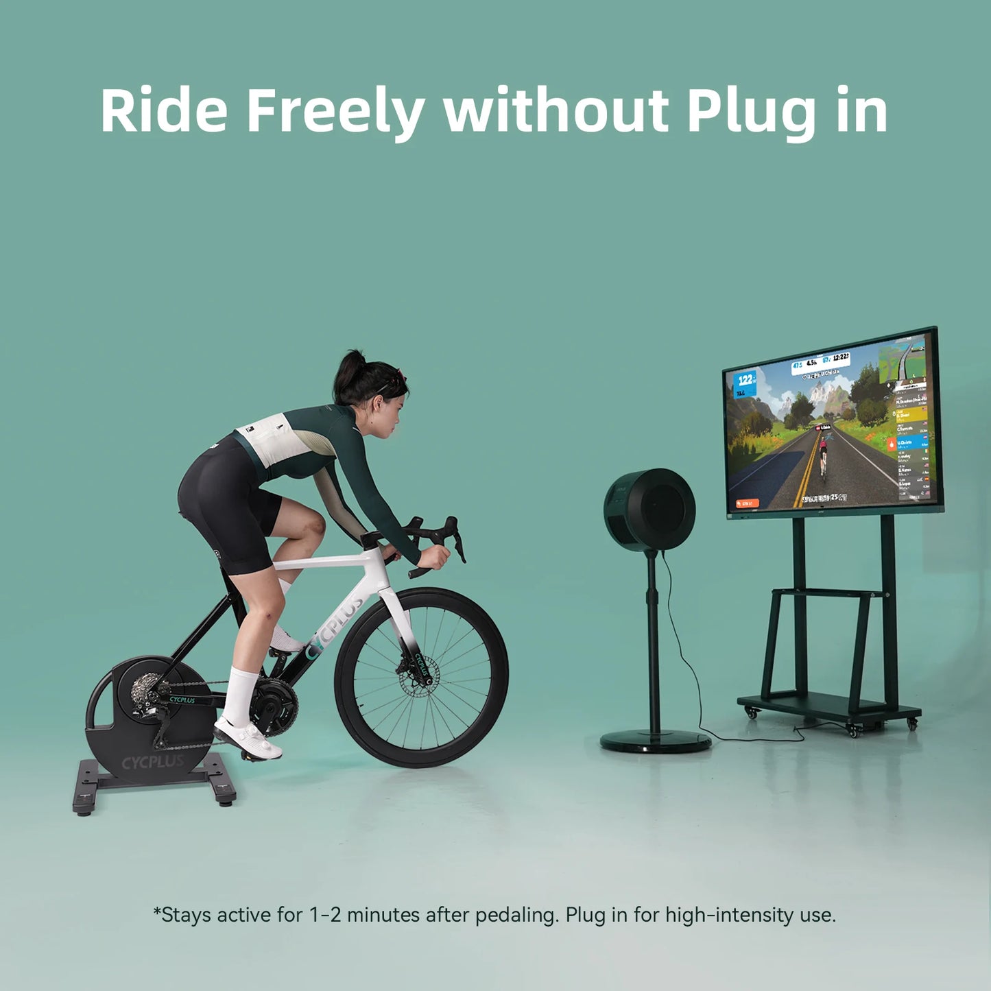 CYCPLUS R200 Smart Bike Trainer 2200W ANT Plus BLE 5.0