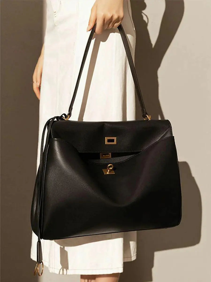 NONECN Designer Luxury Leather Handbags For Women Crossbody Bag