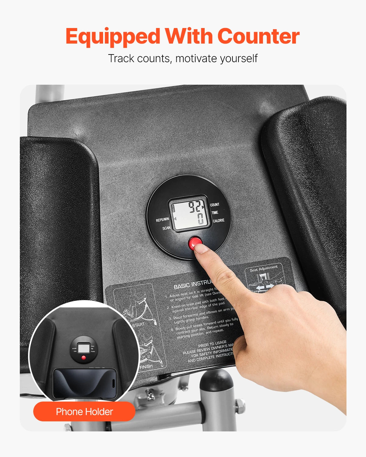 VEVOR AB Workout Machine For Core And Abs Training