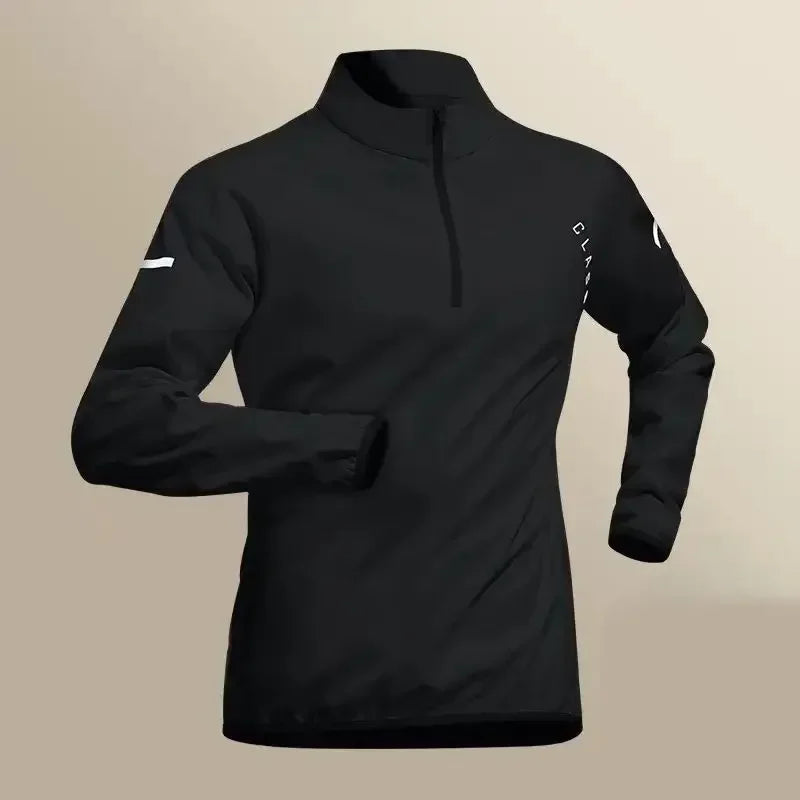Unisex Quick Dry Outdoor Running Set Jacket And Pants Sportswear