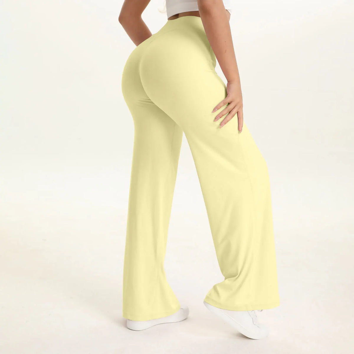 NCLAGEN Women Mid Waist Softmotion Yoga Pants