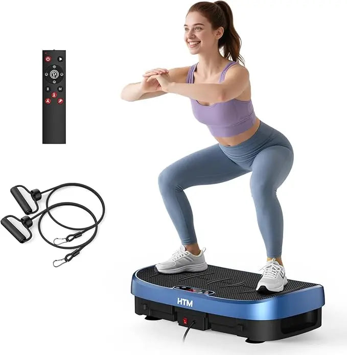 HTM Vibration Plate Exercise Machine Whole Body Workout