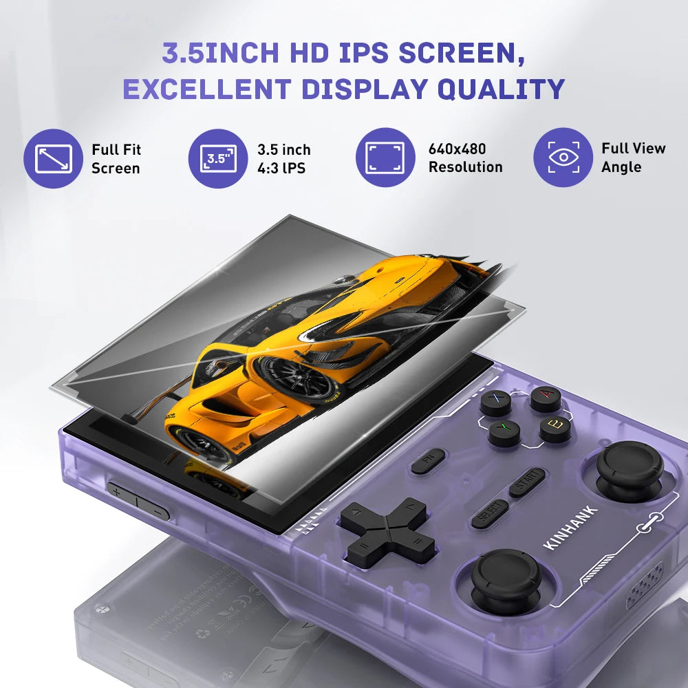 Kinhank K36 Open Source Handheld Console With 16000 Retro Games