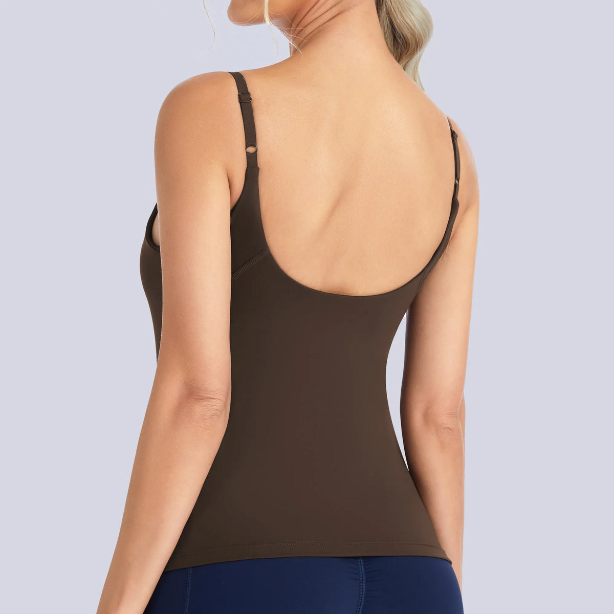The Gym People Women Sleeveless Racerback Sports Bra Tank