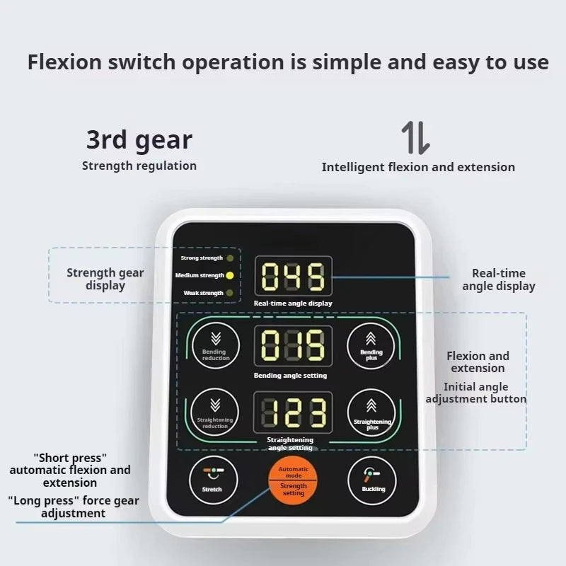 Knee Flexion Rehabilitation Device for Lower Limb Therapy