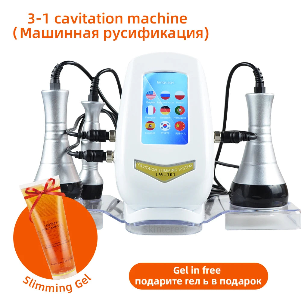 Misshearth 3in1 Slimming Massage Cavitation Machine