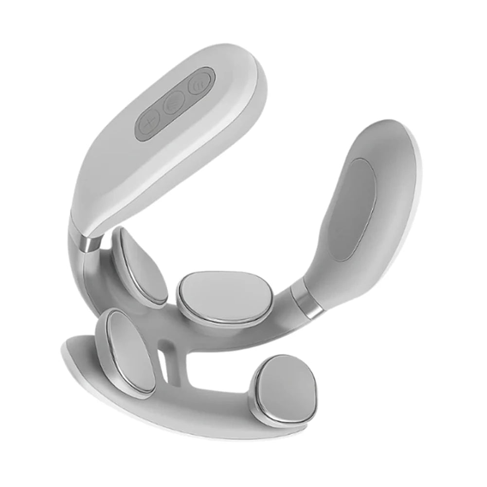 4 Head Neck Massage Machine USB Rechargeable Home Office Massager