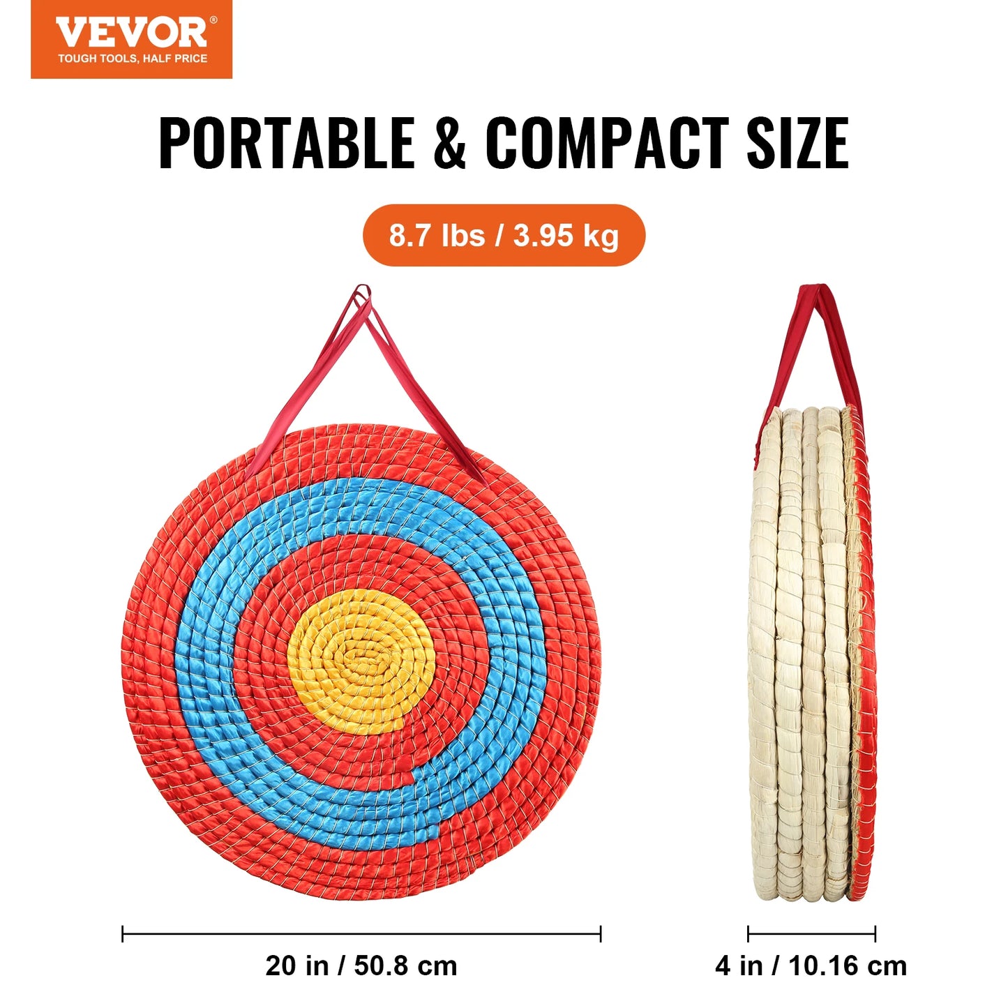 SucceBuy Traditional Round Straw Archery Target For Practice