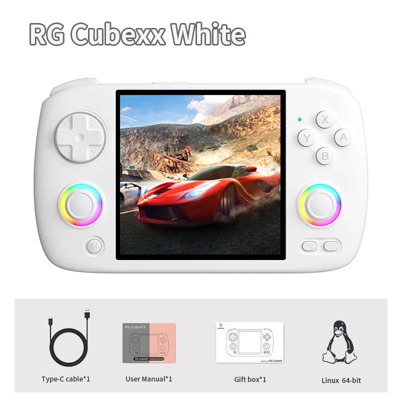 Anbernic RG CubeXX Handheld Console IPS Screen Linux H700