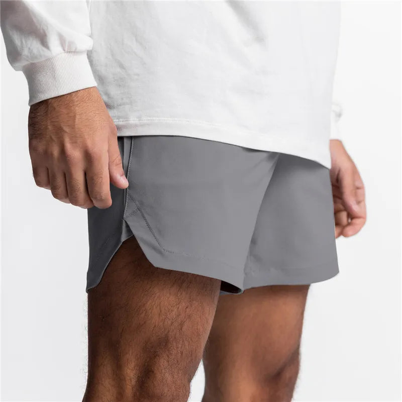 Mens Running Shorts Quick Dry Fitness Gym Shorts For Men