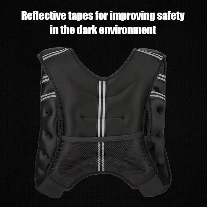 NONECN Weighted Vest 12 To 30 Lbs For Training And Cardio Workouts