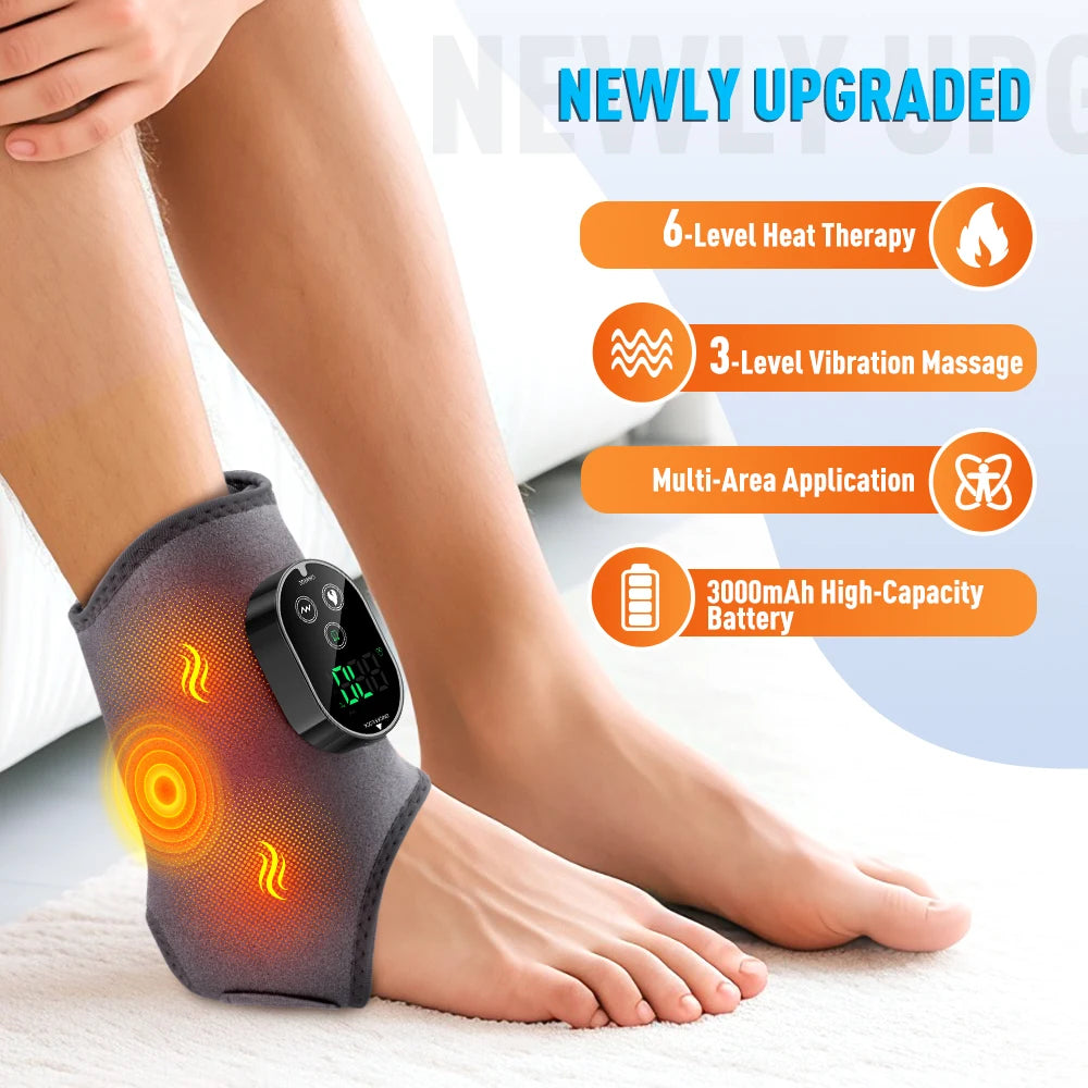 MOFAJIANG Electric Ankle And Wrist Massager With Hot Compress