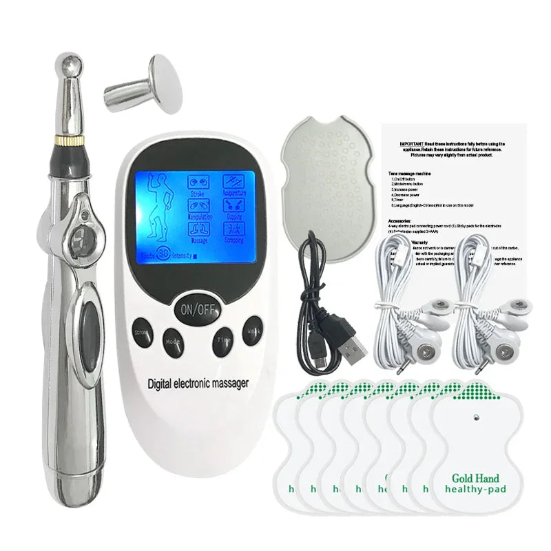 EMS Muscle Massager and Stimulator for Pain Relief and Relaxation