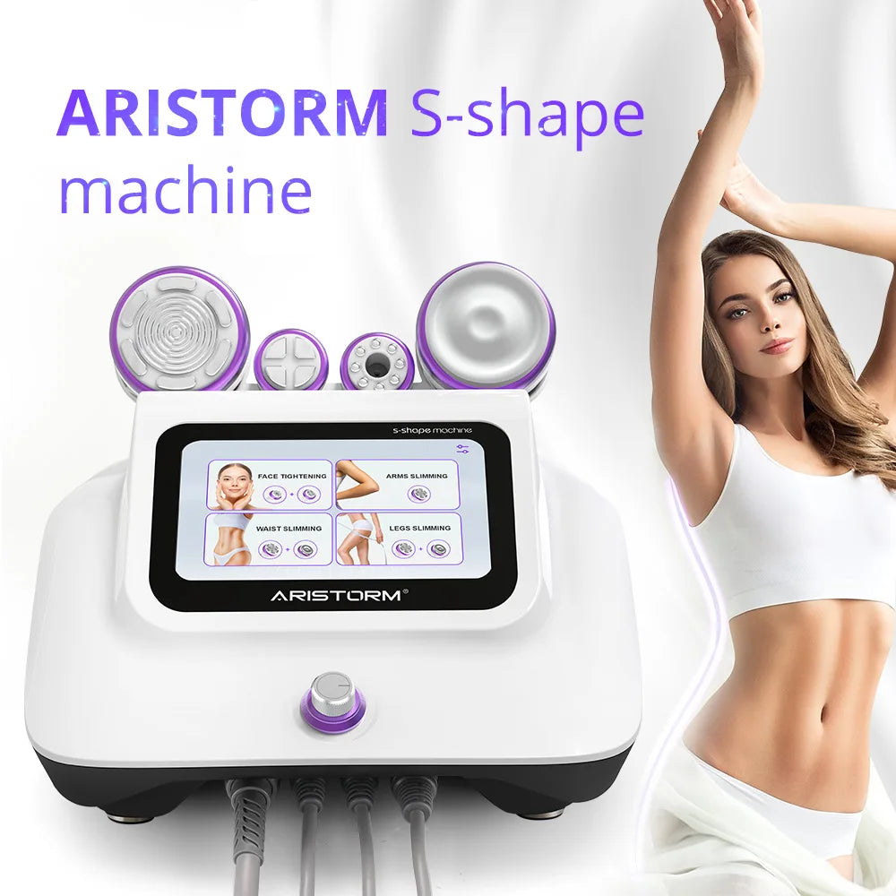 S Shape Ultrasonic Cavitation Machine For RF Skin Tightening