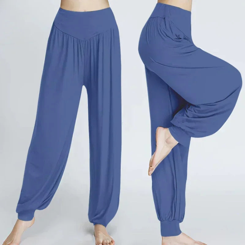 Women's Elastic Yoga Pants Loose Casual Breathable Comfortable