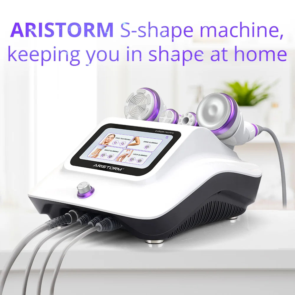 S Shape Ultrasonic Cavitation Machine For RF Skin Tightening