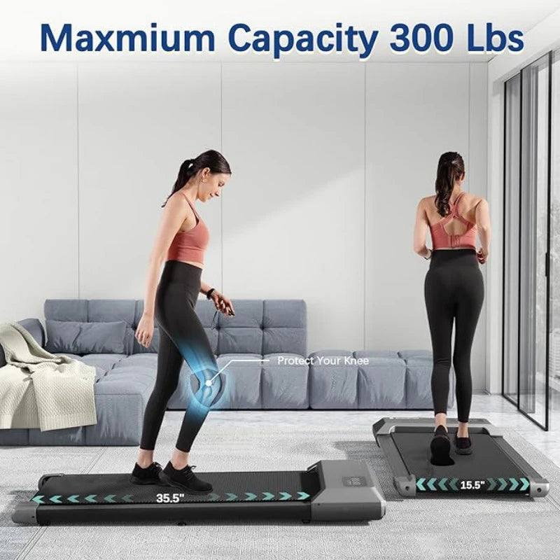 Home Treadmill 2.5 HP With LCD Display 2in1 Walking Running