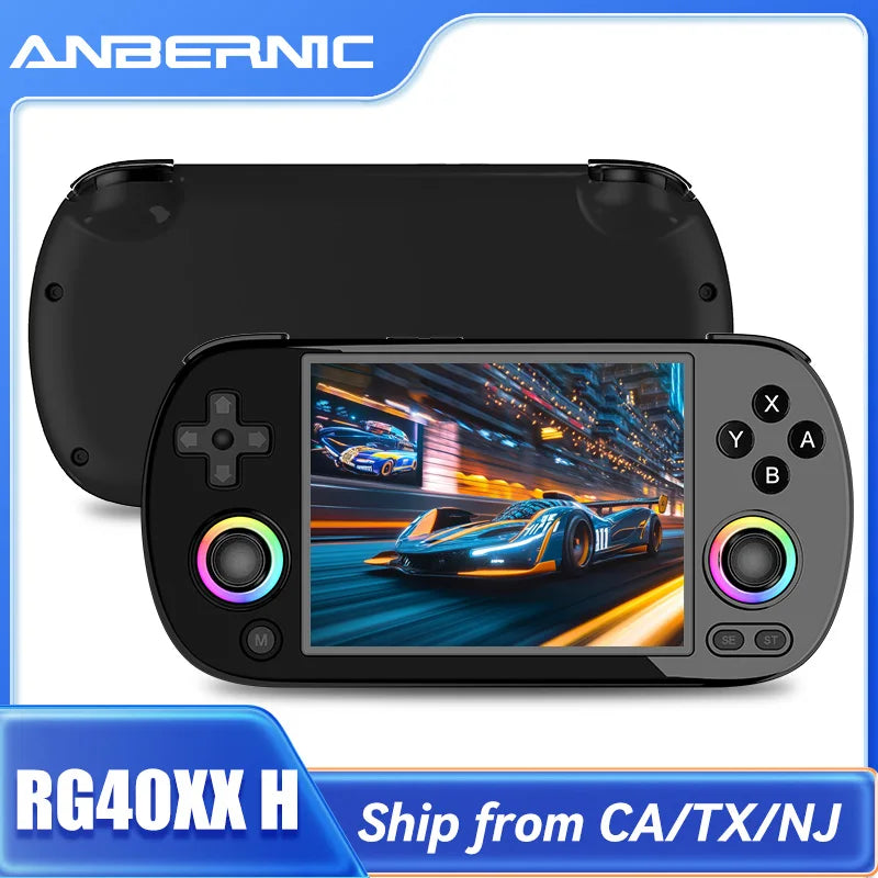 Anbernic RG40XX H Handheld Game Console With RGB Lights