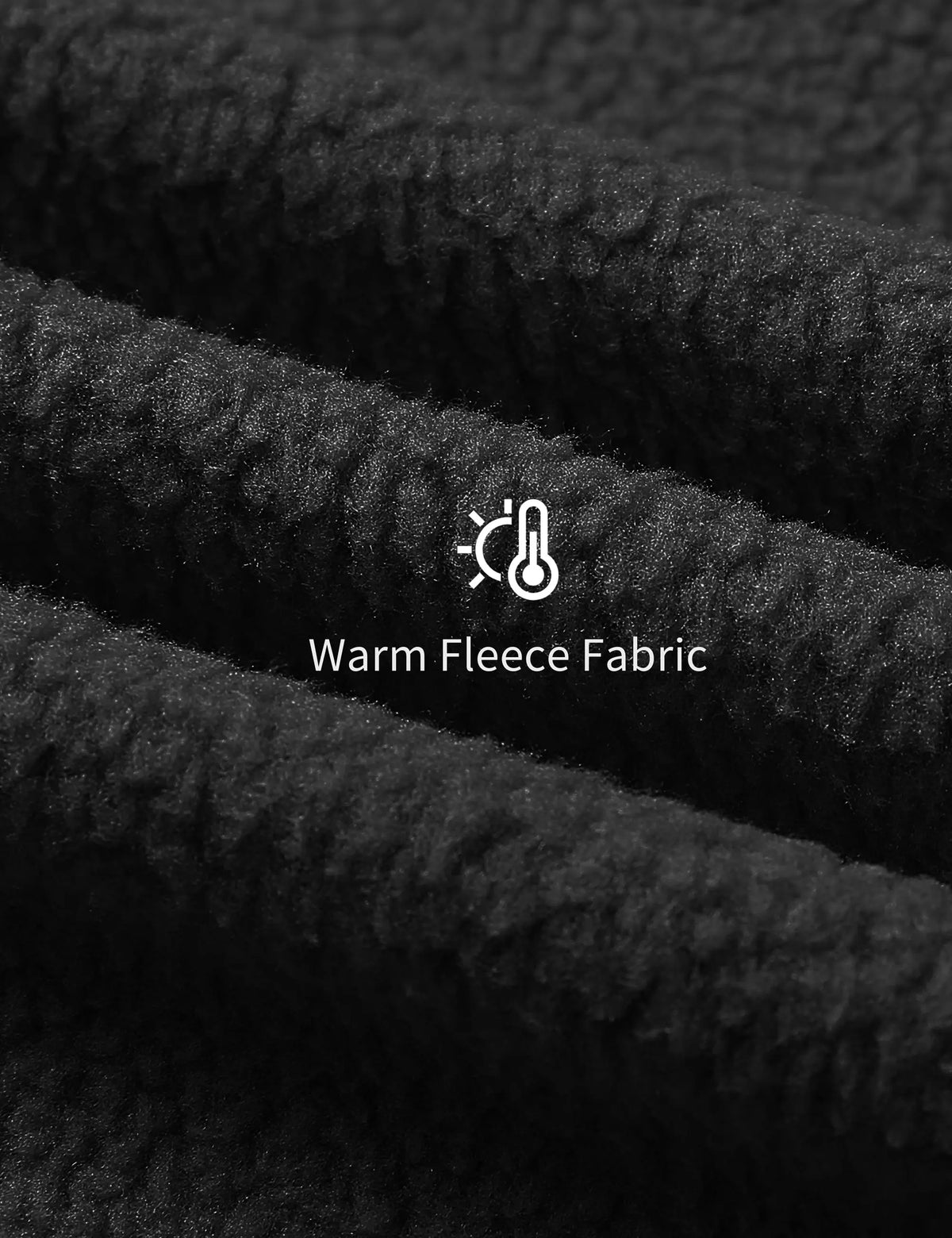 The Gym People Men's Half Zip Fleece Pullover