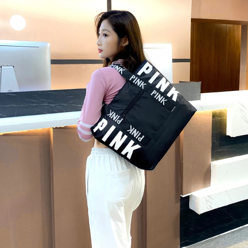 APWIKOGER Nylon Weekender Bag For Travel Fits Bluetooth Earphones