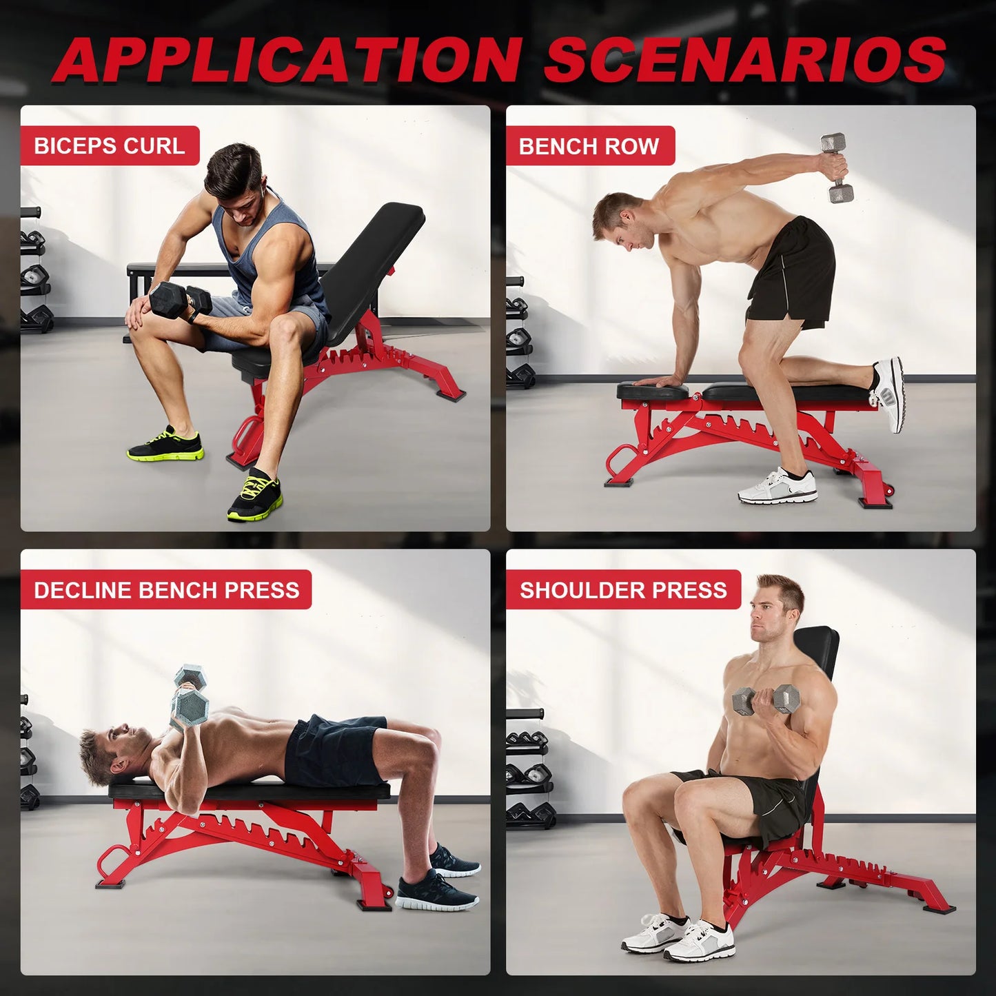 Adjustable Weight Bench for Bench Press and Full-Body Workouts